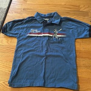 Oshkosh Boys blue polo.